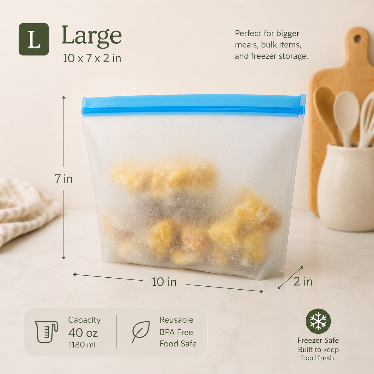 FreshBags Reusable Storage Bags